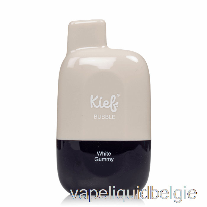 Vape België Xtra Kief Bubble 6500 Wegwerp Witte Gummi